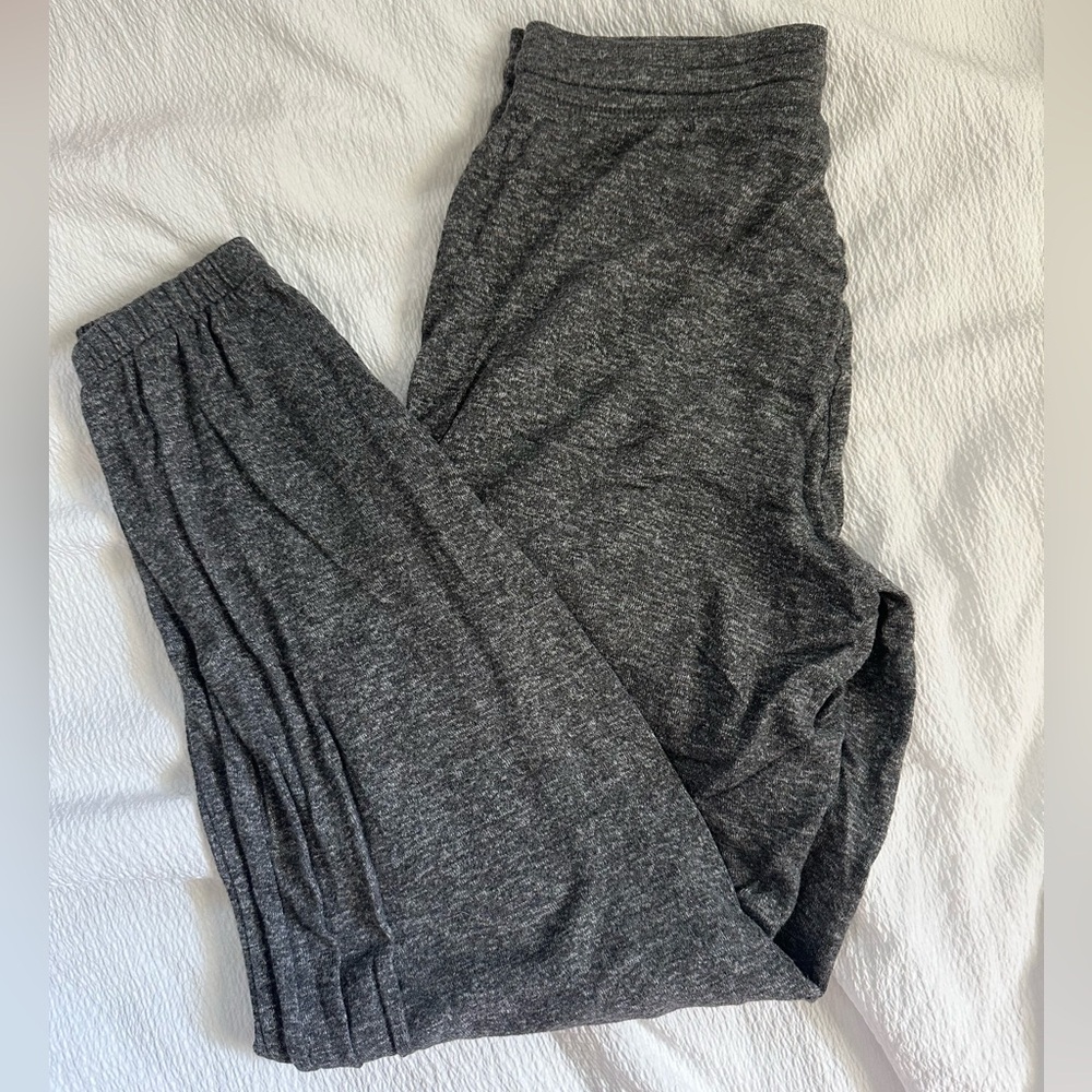 Aeropostale Women's grey and black Joggers-tracksuits